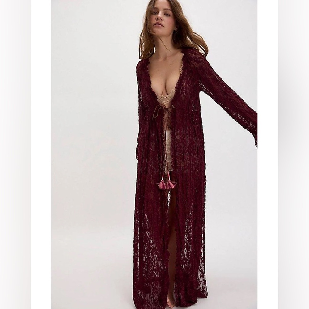 Dim the Lights Duster - açaí